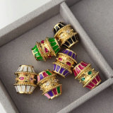 Enamel ball bead