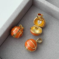 Enamel ball charm