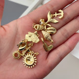 Metal fish sea charm