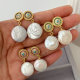 Fresh water pearl earrings