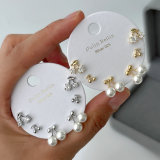 Set cherry earrings
