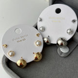 Set ball earrings