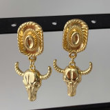 Bull charm necklace