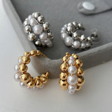 Fan earrings