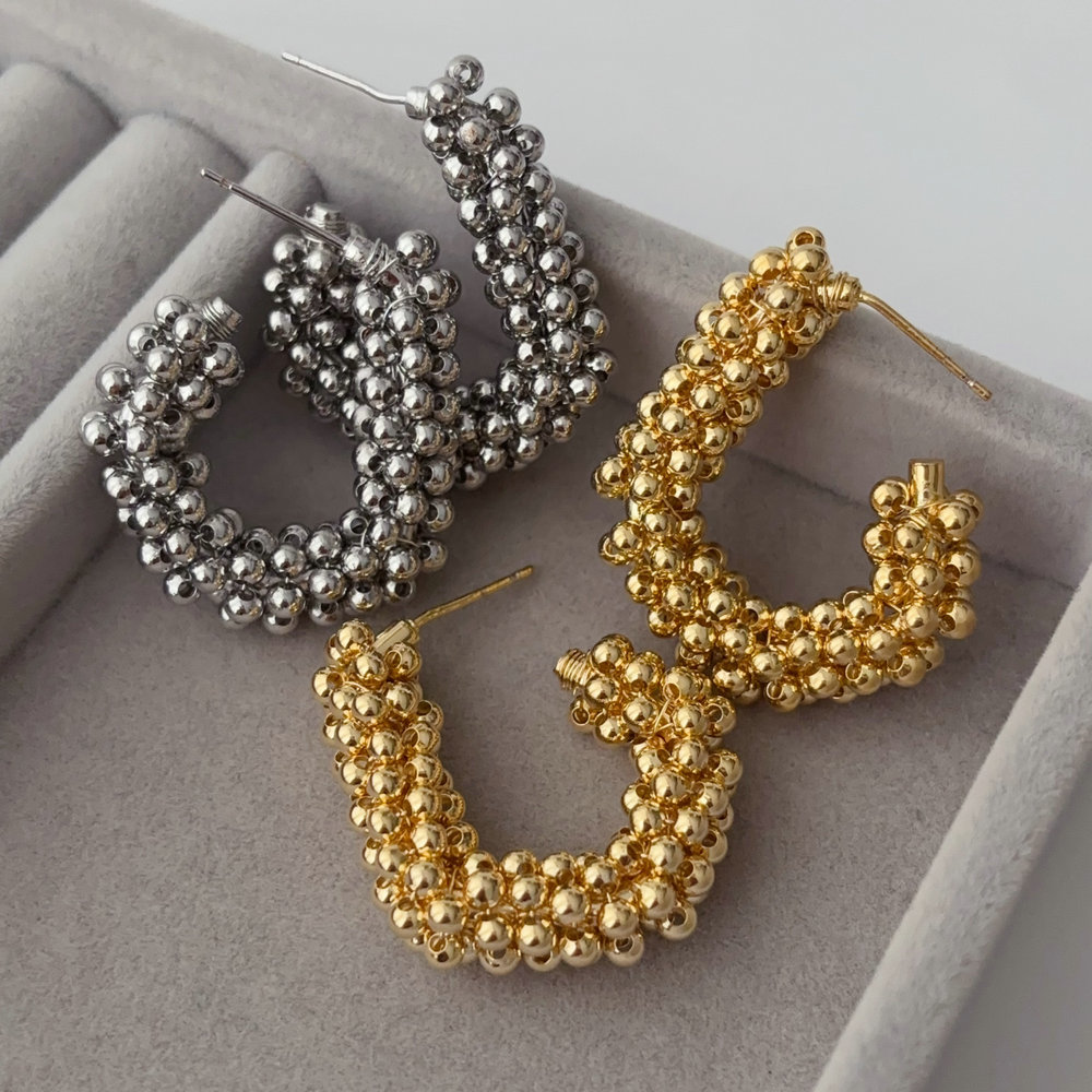 Bead earrings