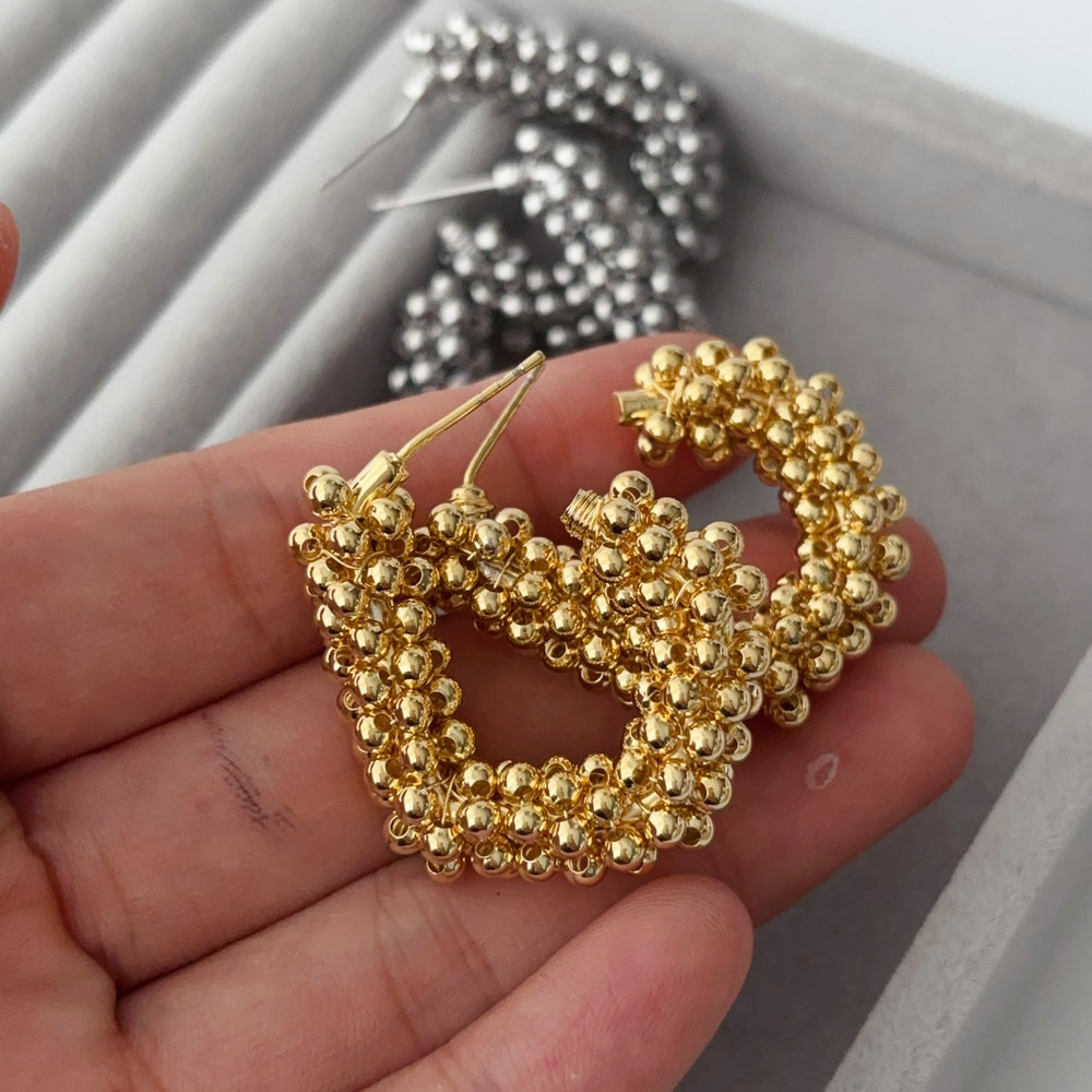 Bead earrings