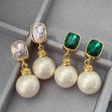 Pearl earrings