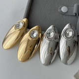 Chunky metal earrings
