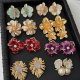 Flower earrings