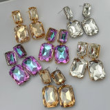 Sqaure stone earrings