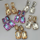 Sqaure stone earrings