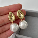 Pearl earrings