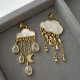 Icloud tassel pendant
