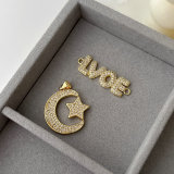 Love moon charm