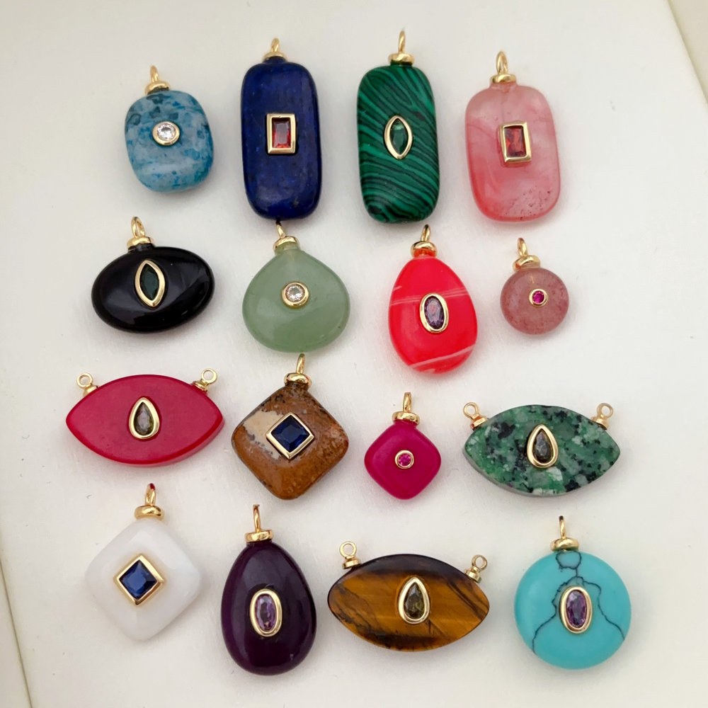 Diy gemstone charm