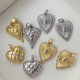 Diy heart charm
