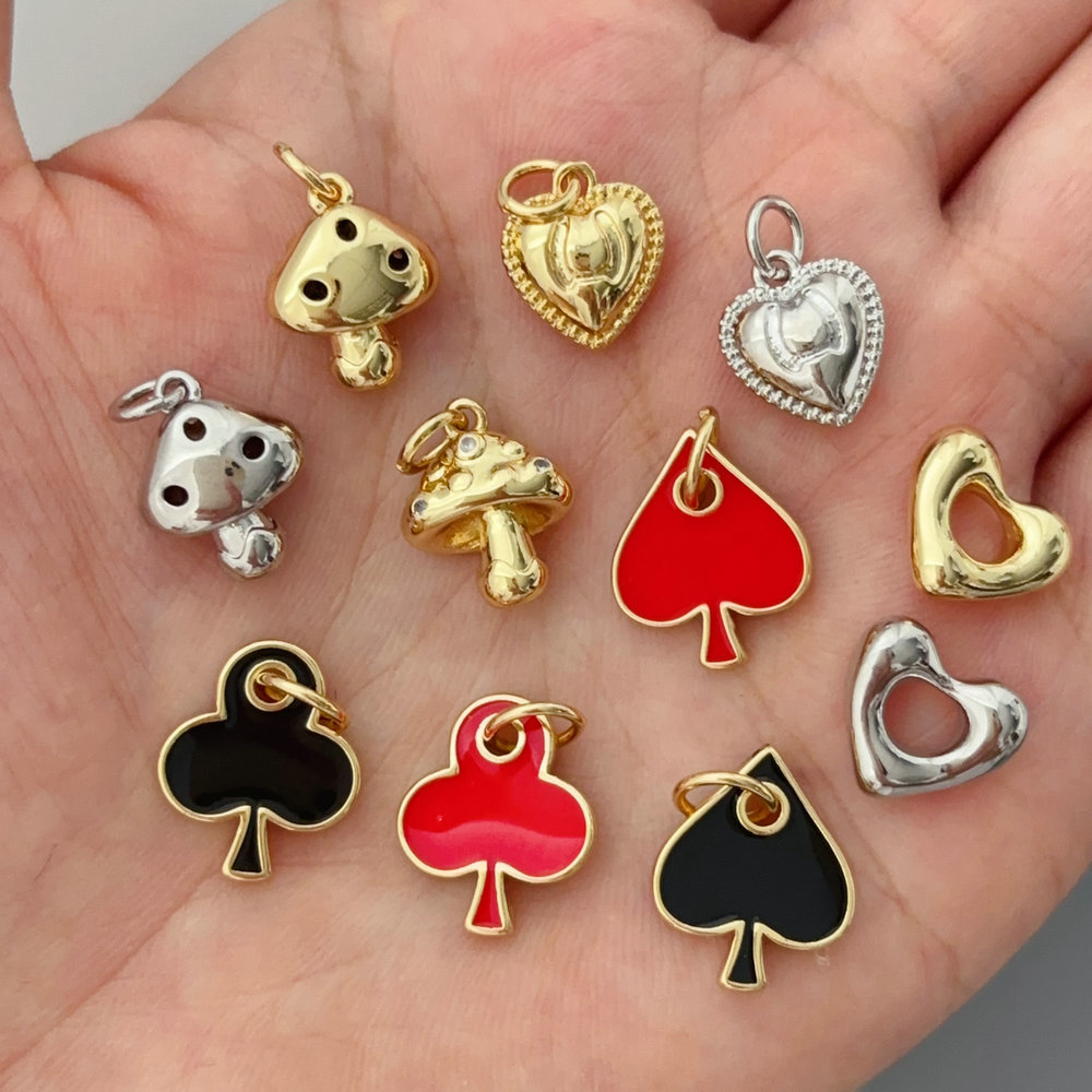Diy mushroom charm