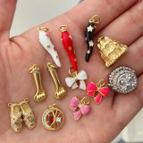 Enamel Chili  charm
