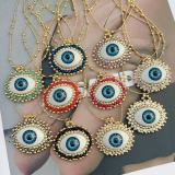 Handmade eye necklace