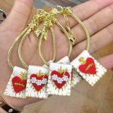 Handmade heart bracelet