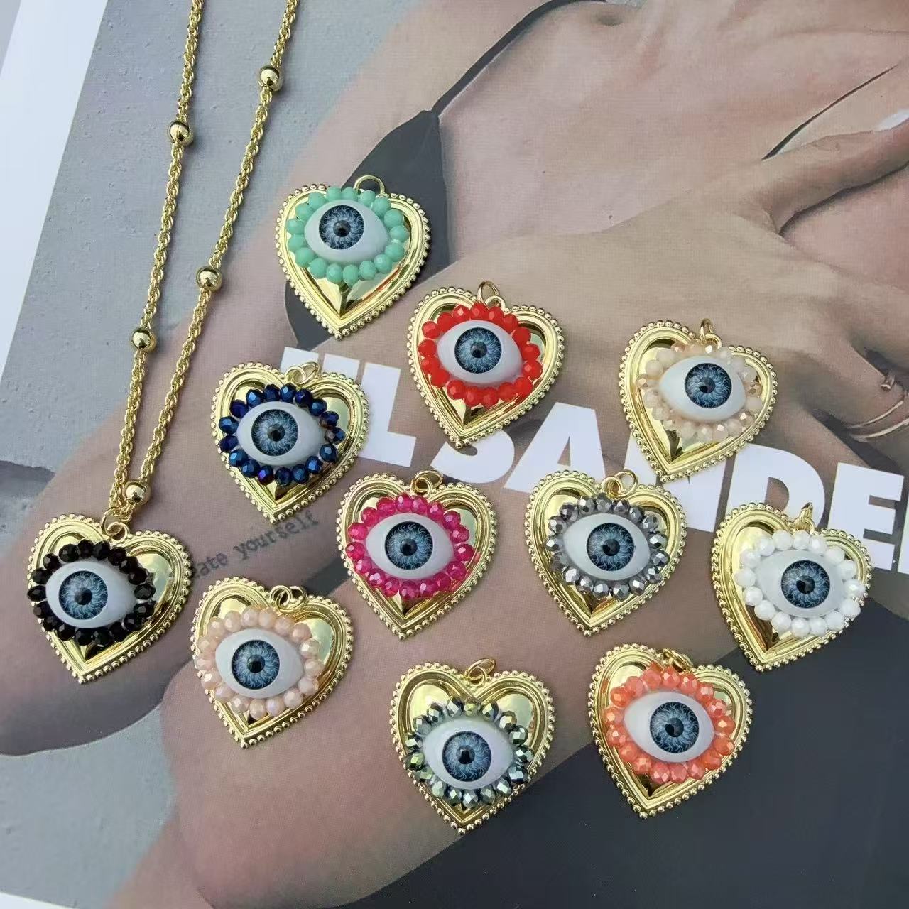Eye handmade pendant ( only pendant )