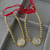 Religious beaded bracelet