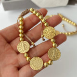 religious beaded bracelet
