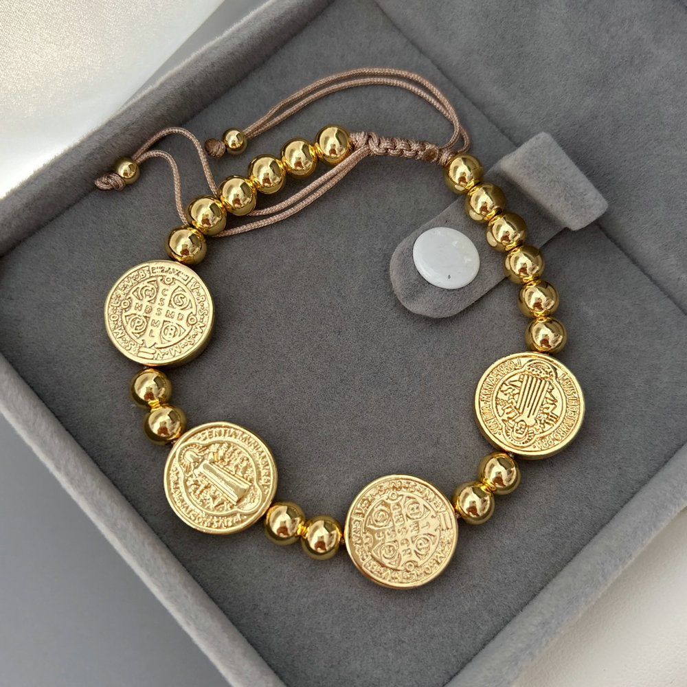 religious beaded bracelet
