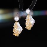 Pearl earrings