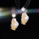 Pearl earrings