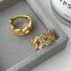 Pave zircon wave ring