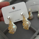 Pearl earrings