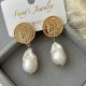Fresh water pearl earrings
