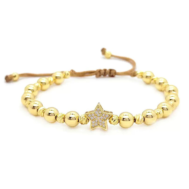 Handmade star moon bracelet