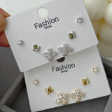 Set bee earrings