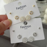 Set earrings stud