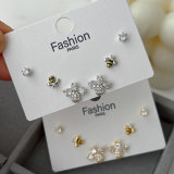Set bee earrings