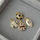 Pave ball charm