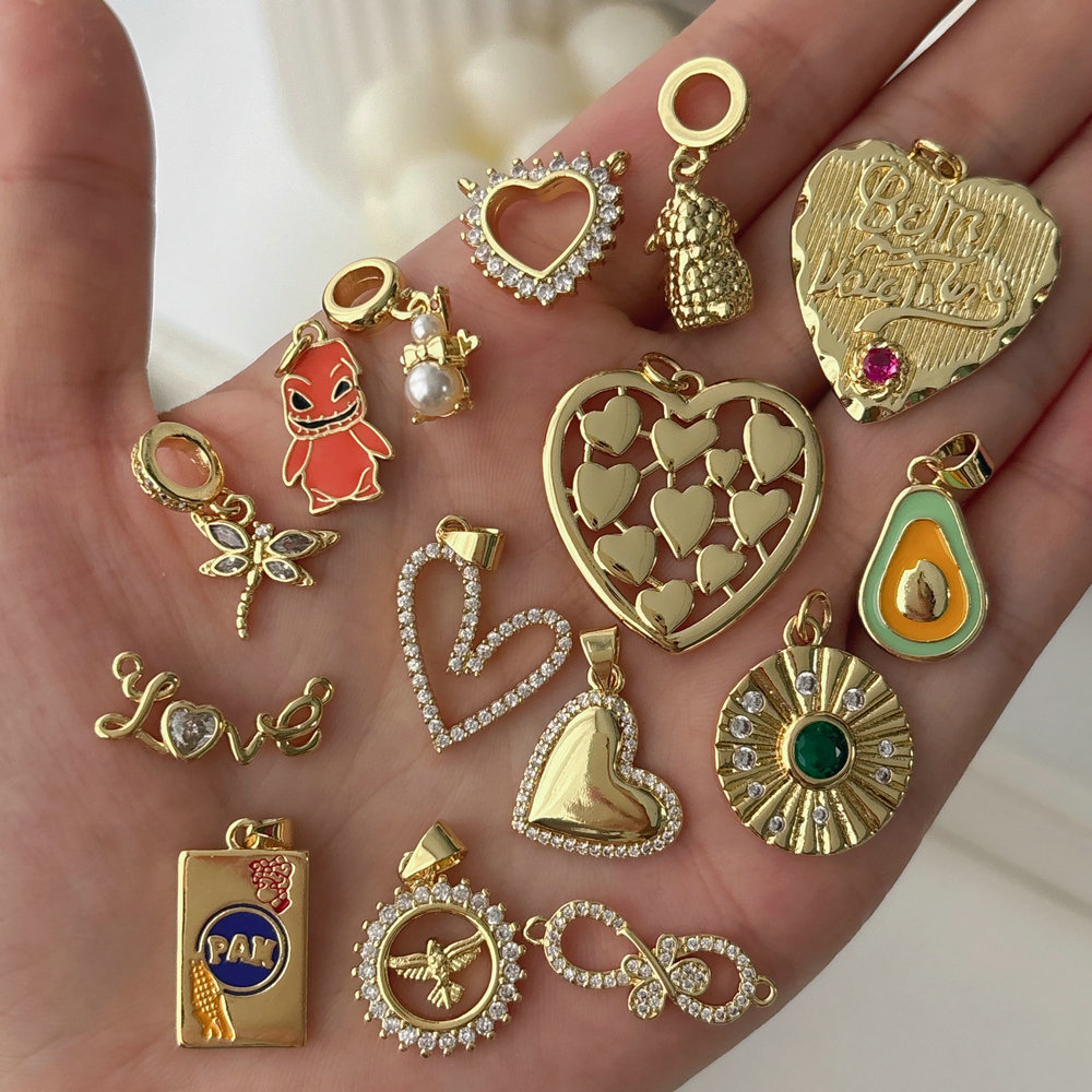 Diy heart charm
