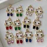 Pave diy hello kitty charm