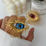 Chunky eye ring