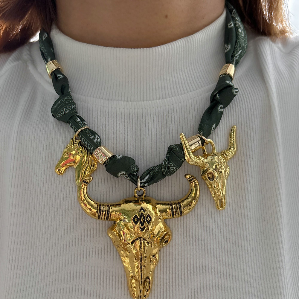 Bull necklace