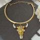 bull pendant necklace