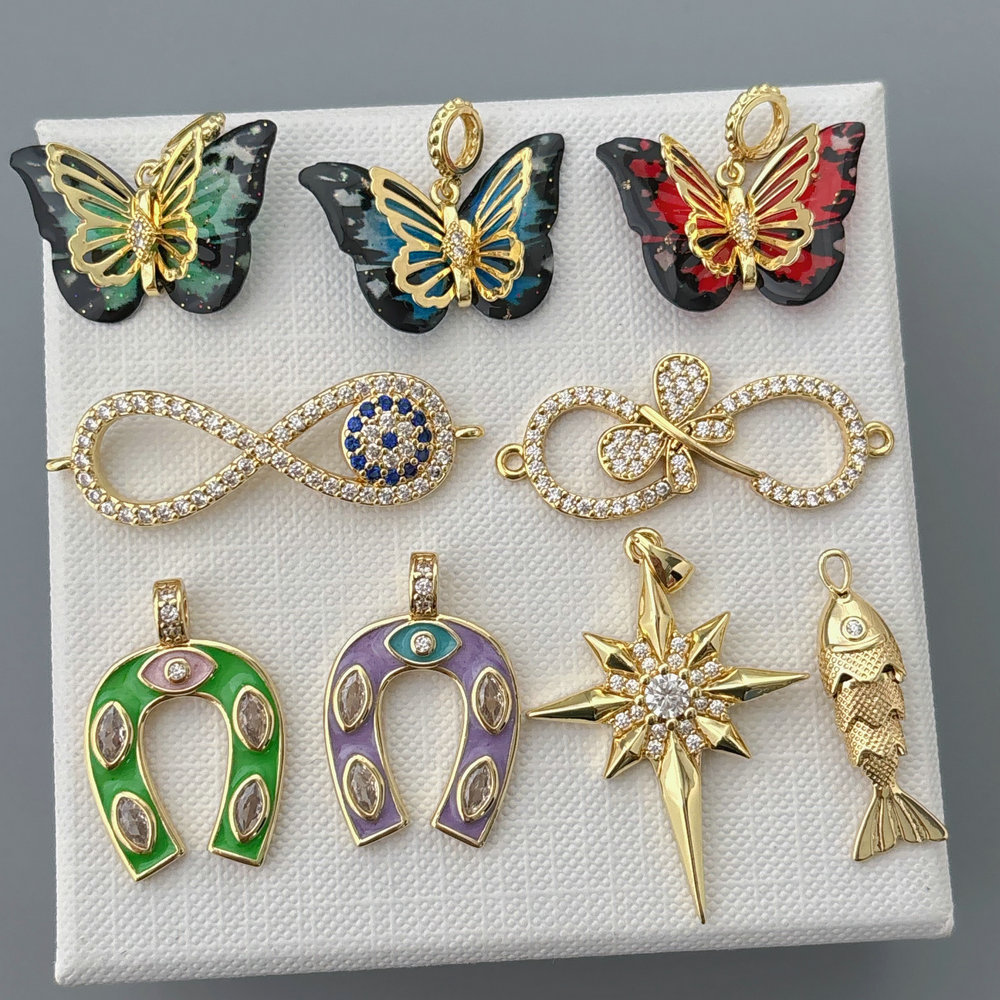 Diy butterfly charm