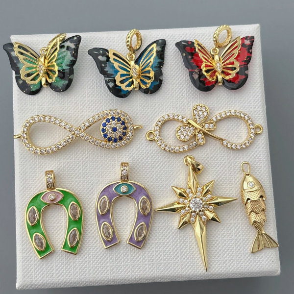 Diy butterfly charm