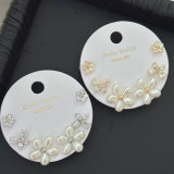 Set flower earrings