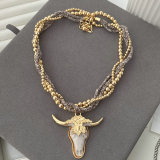 Bull necklace