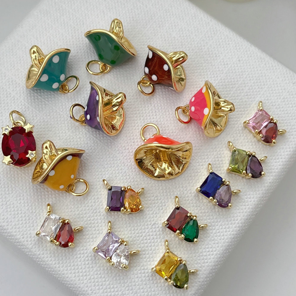 Diy mushroom charm