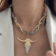 Bull necklace