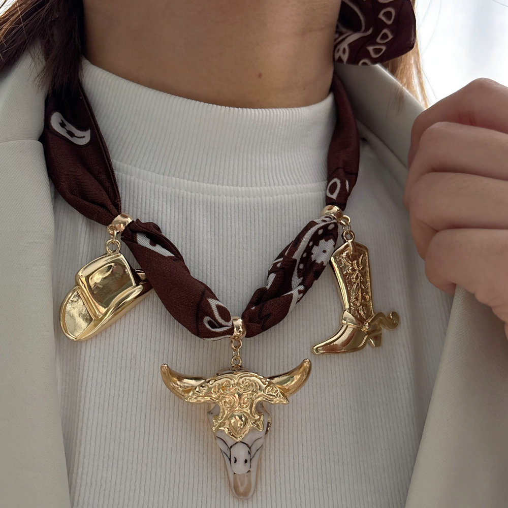 bull necklace